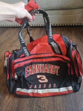 Red and Black NASCAR Duffel Bag Earnhardt